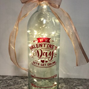 Wine Bottles, Valentines day gift, Gift For Special Someone, Personalized wine bottles, center pieces, wine bottles, decals for wine bottles