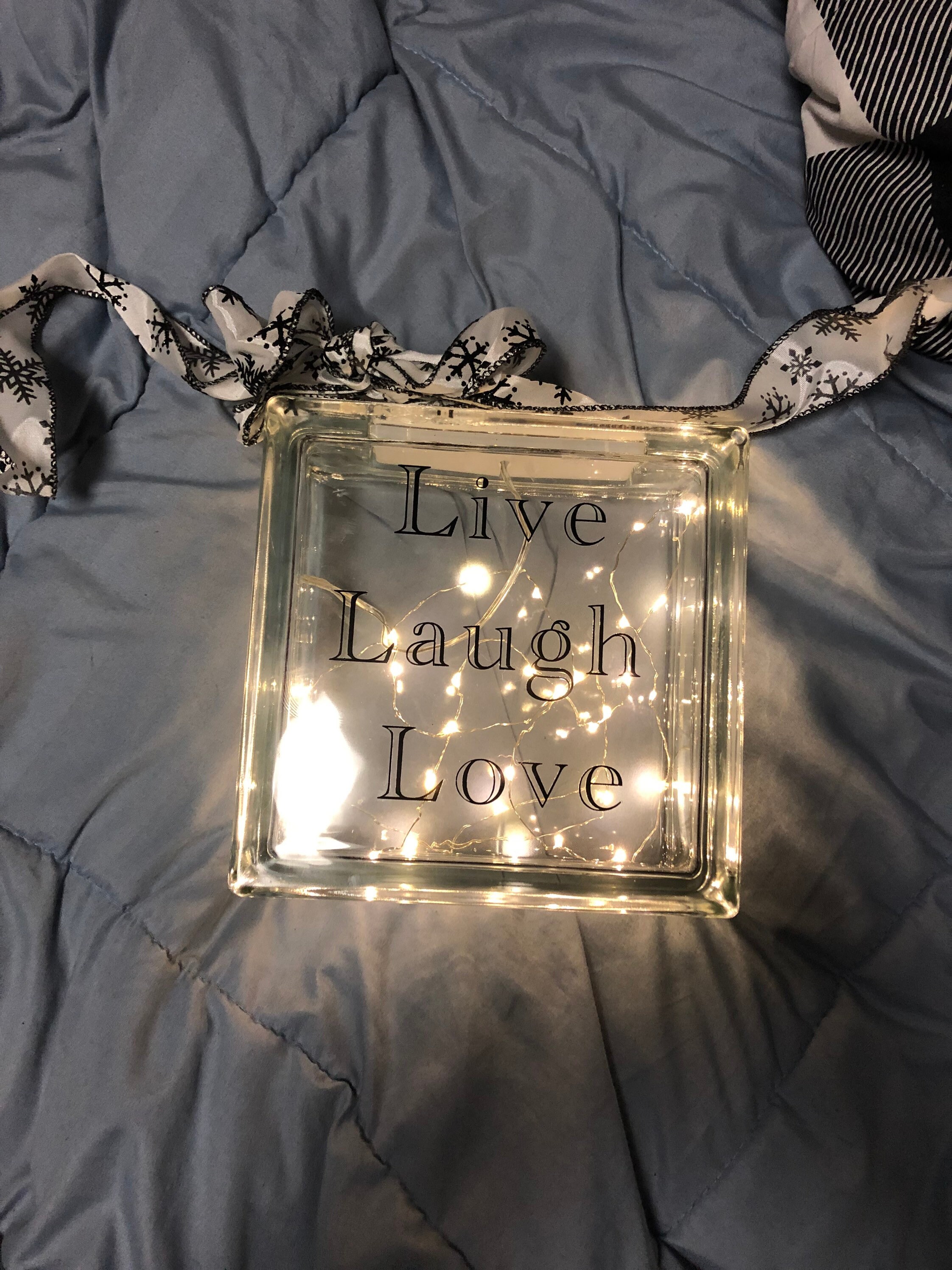 Light Up Home Décor Box home decor fairy lights home Etsy