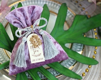Purple Wedding Favor Etsy