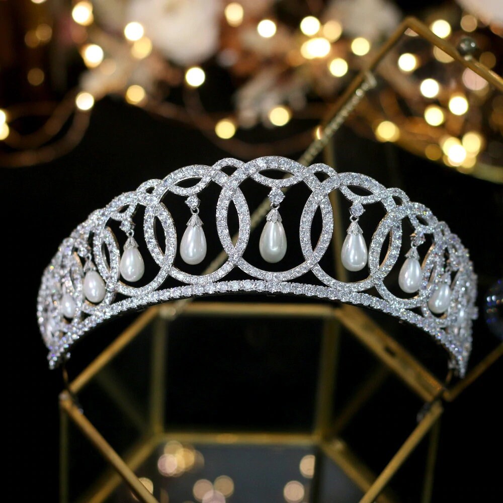 The Grand Duchess Vladimir Tiara Luxury Tiara Royal Tiara Etsy Australia
