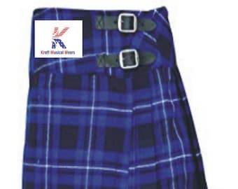 Nieuwe Heren 5 Yard Schotse Kilts Tartan Kilt 13oz Highland Casual Kilt Gallaecian Tartans