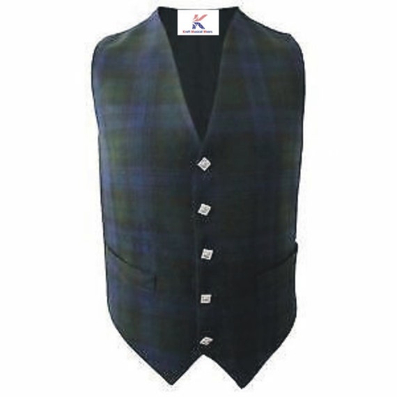 gordon tartan waistcoat