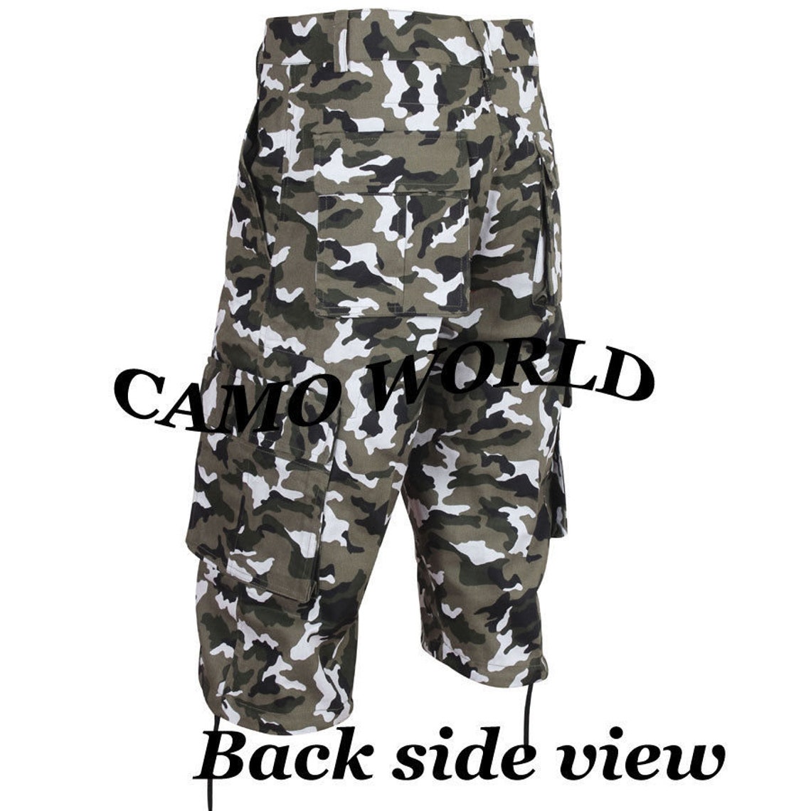 Men's Army Camo Cargo Shorts Sizes 32 TO 38 Etsy