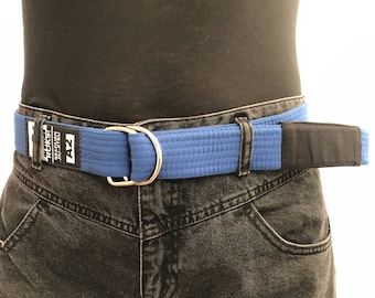JiuJitsu Belt, Handmade Jiu-Jitsu BJJ Belt, Brazilian Jiu Jitsu Gear - White, Blue, Purple, Brown, Black Belt Gift for Boyfriend, Wrestling
