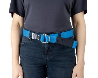 Casual Jiu Jitsu Belt All Ranks, BJJ Accessory for Everyday - White, Blue, Purple, Brown, Black, Gift for Boyfriend and Girlfriend