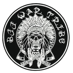 Jiu Jitsu Patches Indian War Tribe BJJ Gi Gift for Brazilian Jiu Jitsu Dad Jui Jitsu Tribal BJJ Patch Gift for Jiu Jitsu Dad, Martial Arts