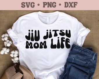 Jiu Jitsu Mom SVG PNG Funny Jiu Jitsu Quote Printable Vintage Brazilian Jiu Jitsu Mom Girl T Shirt BJJ Mom Shirt Gifts for Jiu Jitsu Lovers