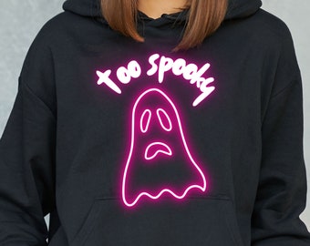 Halloween Design Png Spooky Season Shirt Pink Neon Ghost Png Downloadable Png Funny Halloween Png Sublimation Png Shirts Digital Download