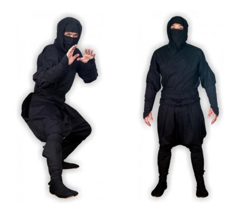 Shinobi Shozoku Real Ninja Costume Free Shipping Ninja Costume Etsy