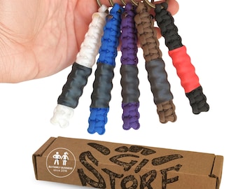 Jiu Jitsu Gifts Men Women, BJJ Gi Belt Keychain, Handmade gift for Coach, Promotion JiuJitsu Party Favors: White, Blue, Purple, Brown, Black