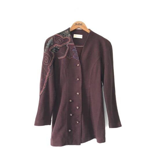 Free Shipping!! Marchioness Stud Vintage Women Bla
