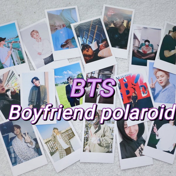 Paquete BTS KPOP Boyfriend Premium Polaroids, Bts Photocards, Kpop Polaroids, Kpop Photocards, bangtan * Lea la descripción *