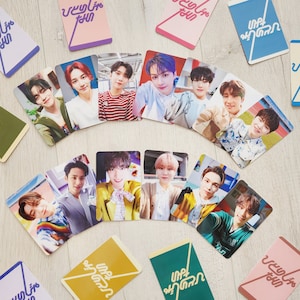 DIX-Sept cartes photo recto-verso pour selfies Hitorijanai, S.coups Jeonghan Joshua Jun Hoshi Wonwoo Woozi The8 Mingyu DK Seungkwan Vernon Dino