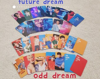 SEVENTEEN photocards DREAM, High quality double-sided photocards, Kpop Unofficial Photocards, fanmade kpop merch