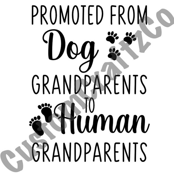 Promoted from Dog Grandparents to Human Grandparents