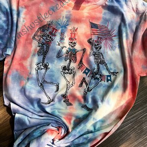 Skelton tiedye