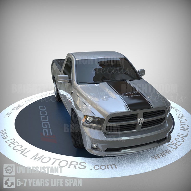 1500 2500 3500 Truck Bed Side Stripe Dodge Ram SPORT Vinyl Decal Sticker 017C