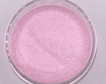 Pink Fine Glitter, Iridescent Polyester Glitter, 1/128 cut