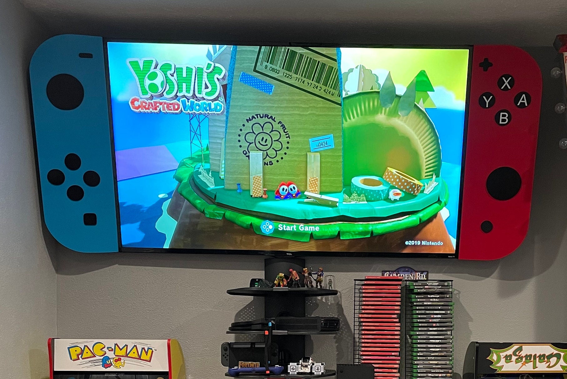 Switch Gaming TV Frame Decor Game Room Video Game Playroom Man Etsy UK