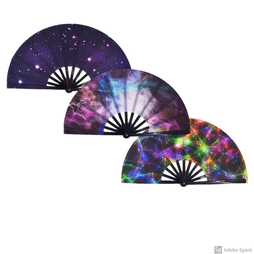 Custom Design Folding Fan Etsy