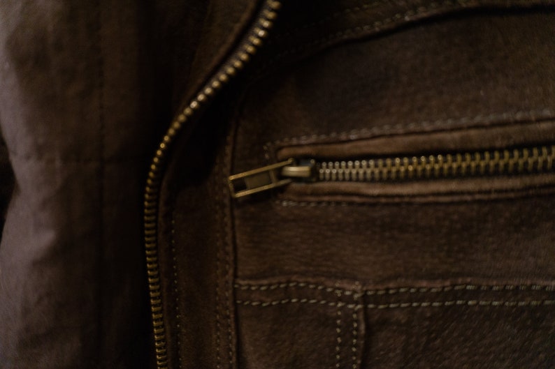 Black Rivet 100/% Leather Jacket