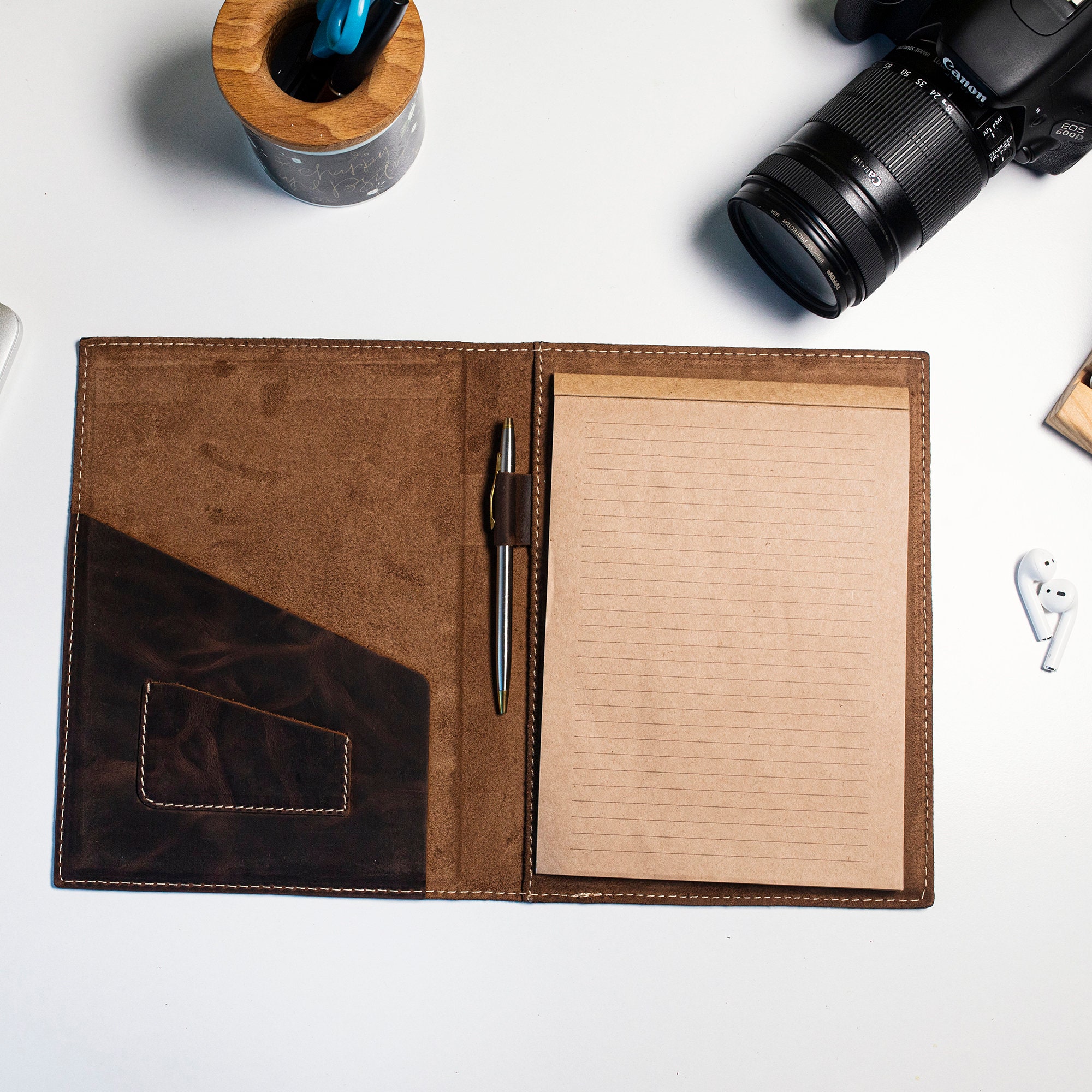 notebook case leather