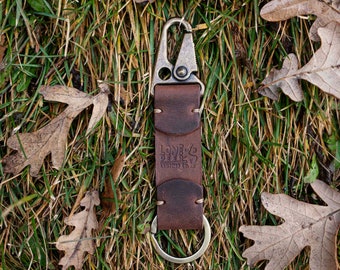 Leather Keychain, Keychain, Handmade leather keychain, Genuine leather, Leather gift, Keyring,leather keyring