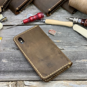 iPhone Xr Case, iPhone Xr Leather Wallet Case, PERSONALIZED Leather Cover Case - TEXAS012 image 8