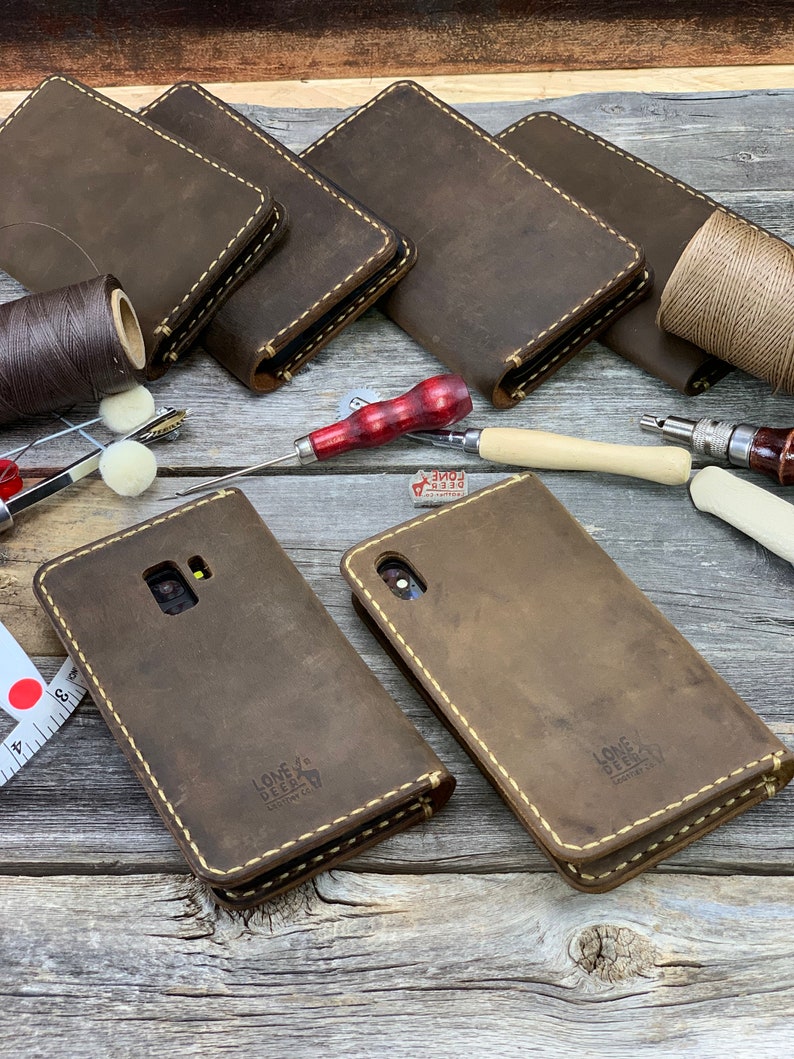 iPhone Xr Case, iPhone Xr Leather Wallet Case, PERSONALIZED Leather Cover Case - TEXAS012 image 10