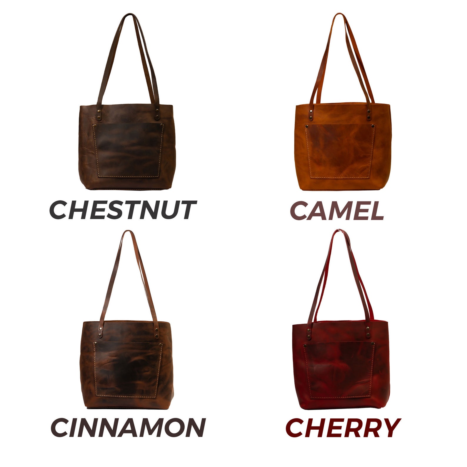 Leather Tote Bag Handmade Leather Purse Large Leather Handbag Etsy