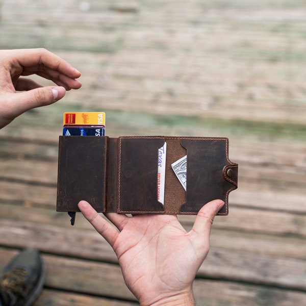 Handstiched cardholder,Unisex wallets,Handmade leather goods,Minimalistic leather accessories