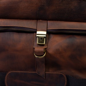 Personalized Full Grain leather Messenger Bag Laptop Bag Crossbody Shoulder Bag Men Briefcase Handmade Bag Christmas Gifts Best image 7