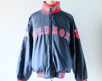 majestic red sox jacket