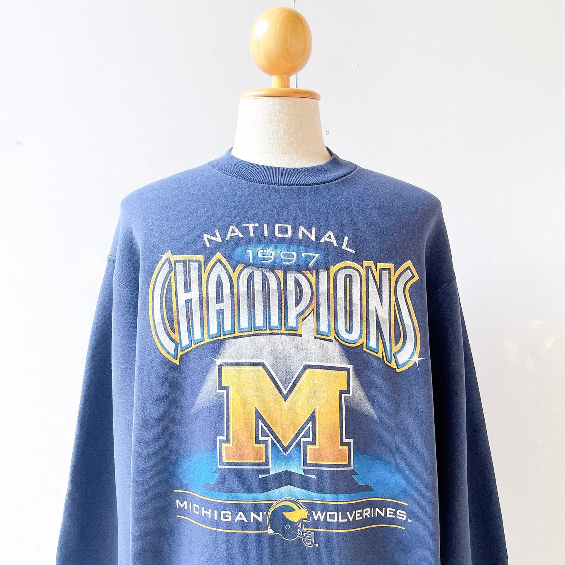 90s University Of Michigan Football Champions Sweatshirt size Etsy 90s University Of Michigan Football Champions Sweatshirt size Etsy