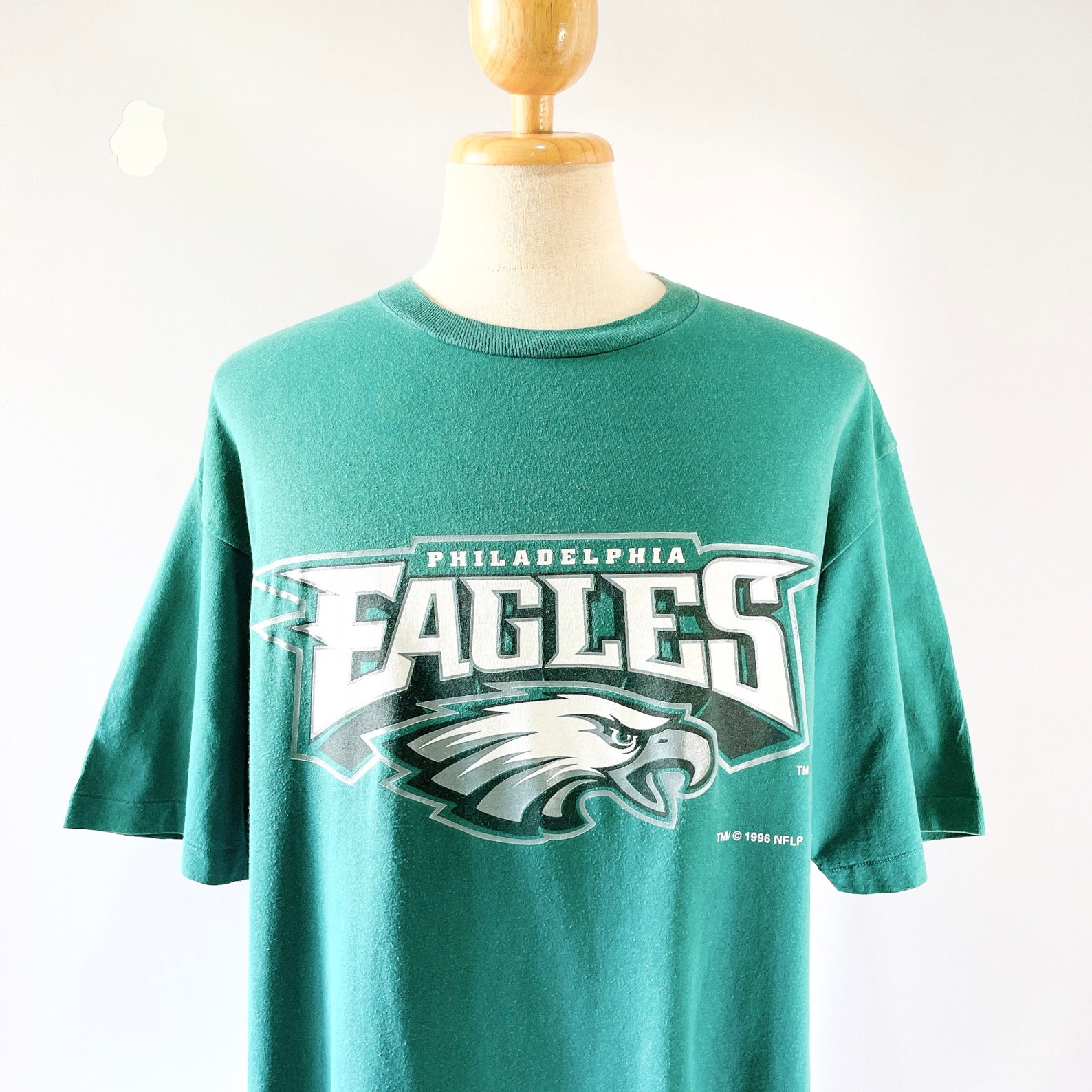 Vintage Philadelphia Eagles NFL Football Tshirt size XL Etsy