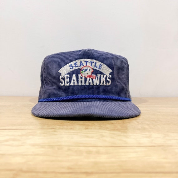 90s Seattle Seahawks NFL Corduroy Hat 