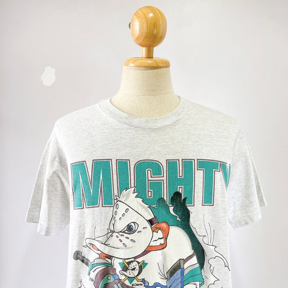 talla L Ropa Ropa unisex para niños Tops y camisetas Camisetas Camiseta de los 90 Anaheim Mighty Ducks NHL Hockey Kids 