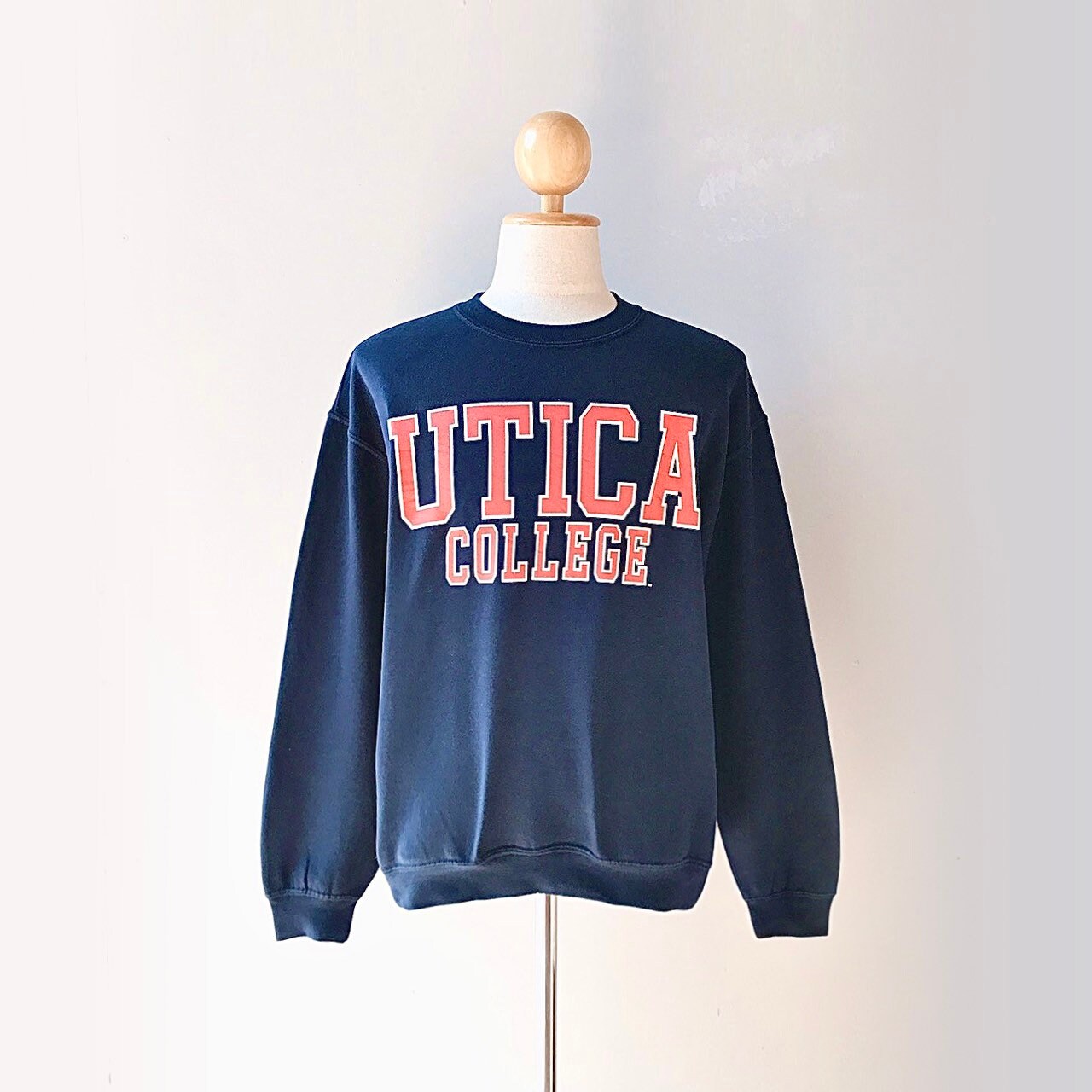 Vintage UTICA College Sweatshirt size M | Etsy