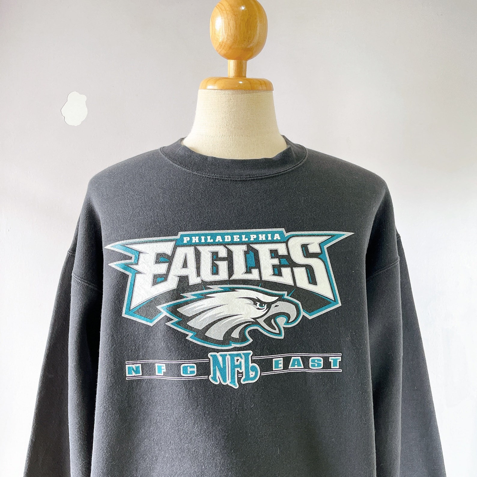 Vintage Philadelphia Eagles NFL Football Sweatshirt size L | Etsy