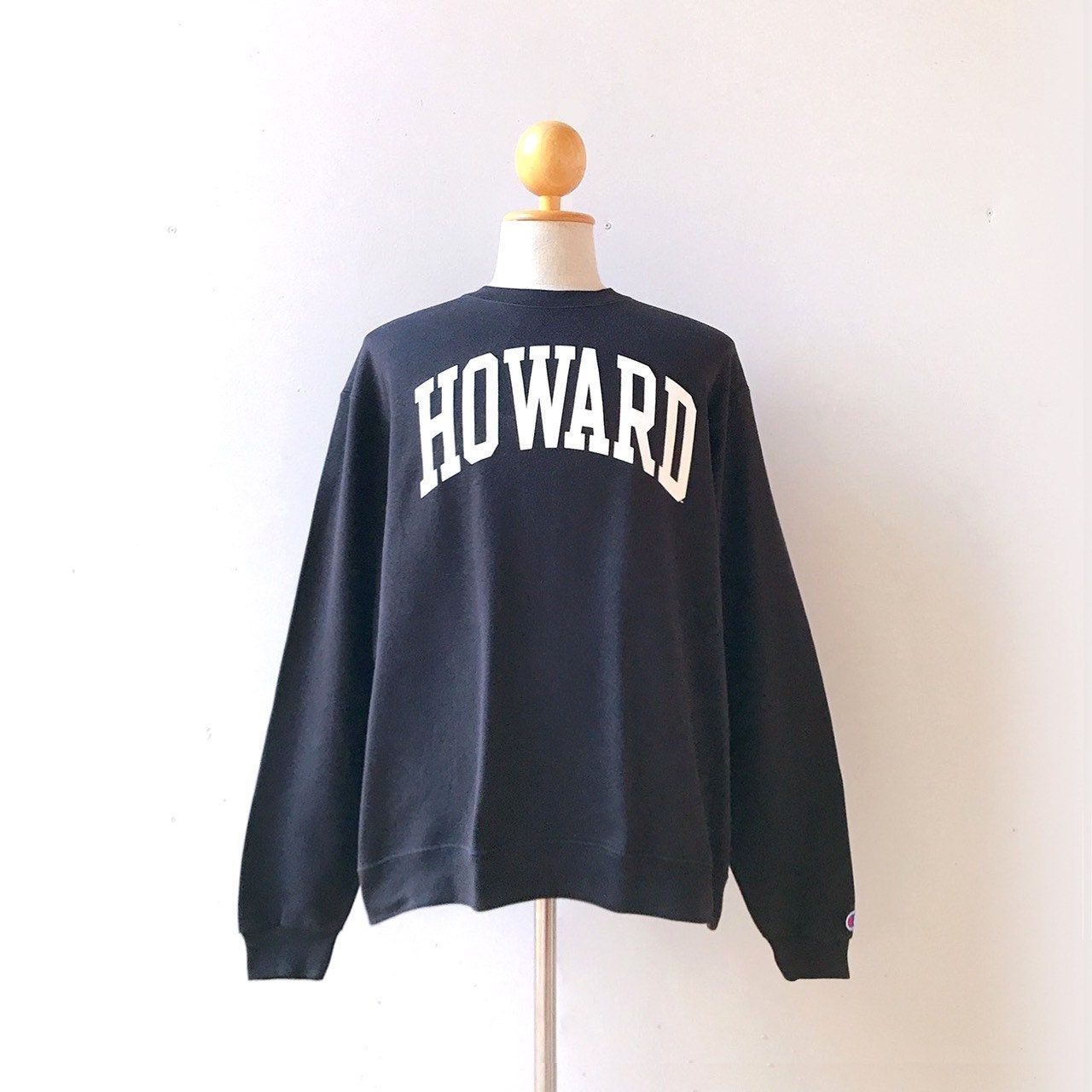 Kleding Gender-neutrale kleding volwassenen Hoodies & Sweatshirts Sweatshirts Vintage Rare 90's Howard University Sweatshirt HBCU Made In The USA SZ Large 