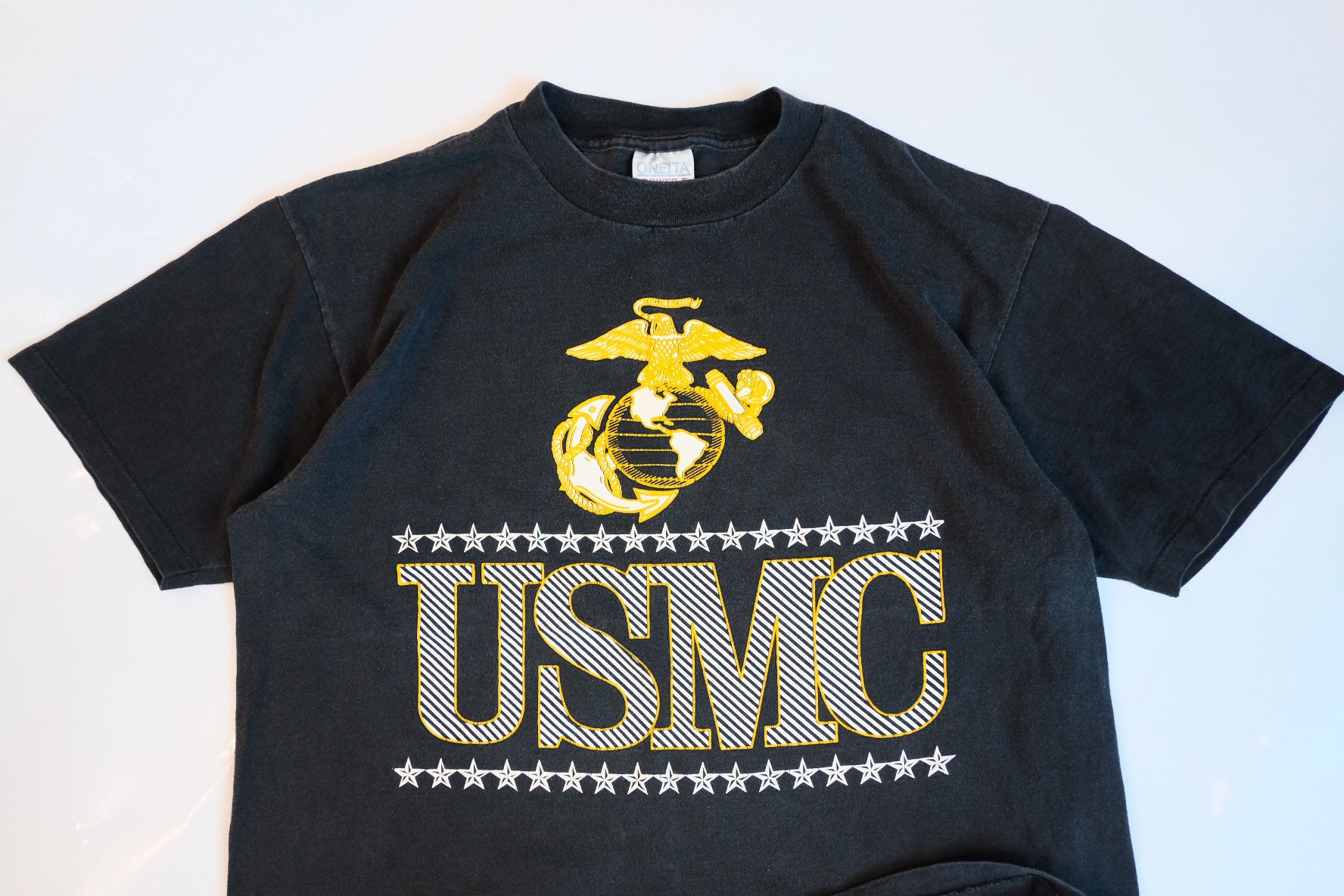 Vintage USMC T-shirt US Marine Corps Seal size L | Etsy