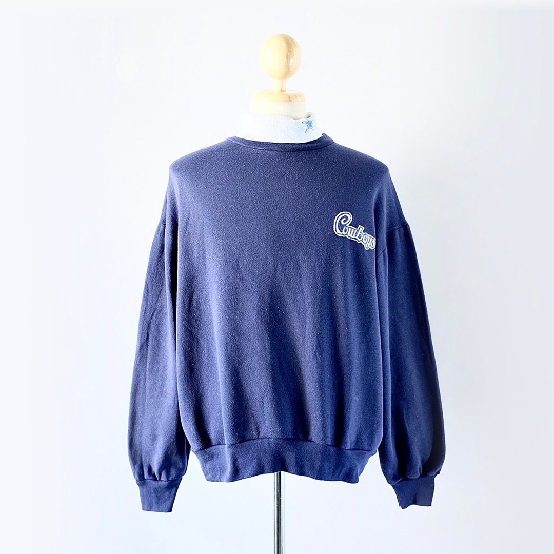 90s Dallas Cowboys NFL Football Turtleneck Sweatshirt size L - Etsy