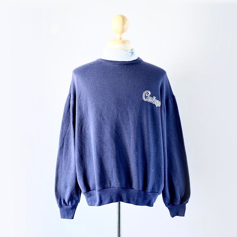 90s Dallas Cowboys NFL Football Turtleneck Sweatshirt size L - Etsy