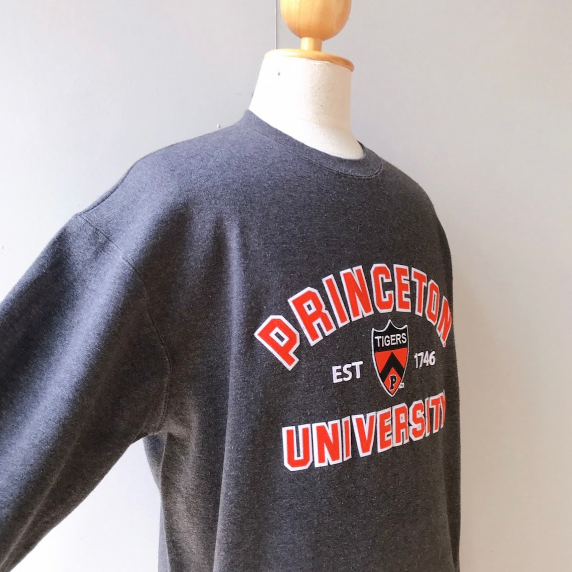 Vintage Princeton University Athletics Sweatshirt size L Etsy