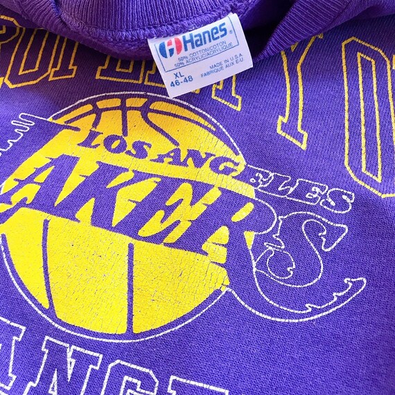 He reconocido lista casual Sudadera de baloncesto NBA de los años 90 de Los Angeles - Etsy España