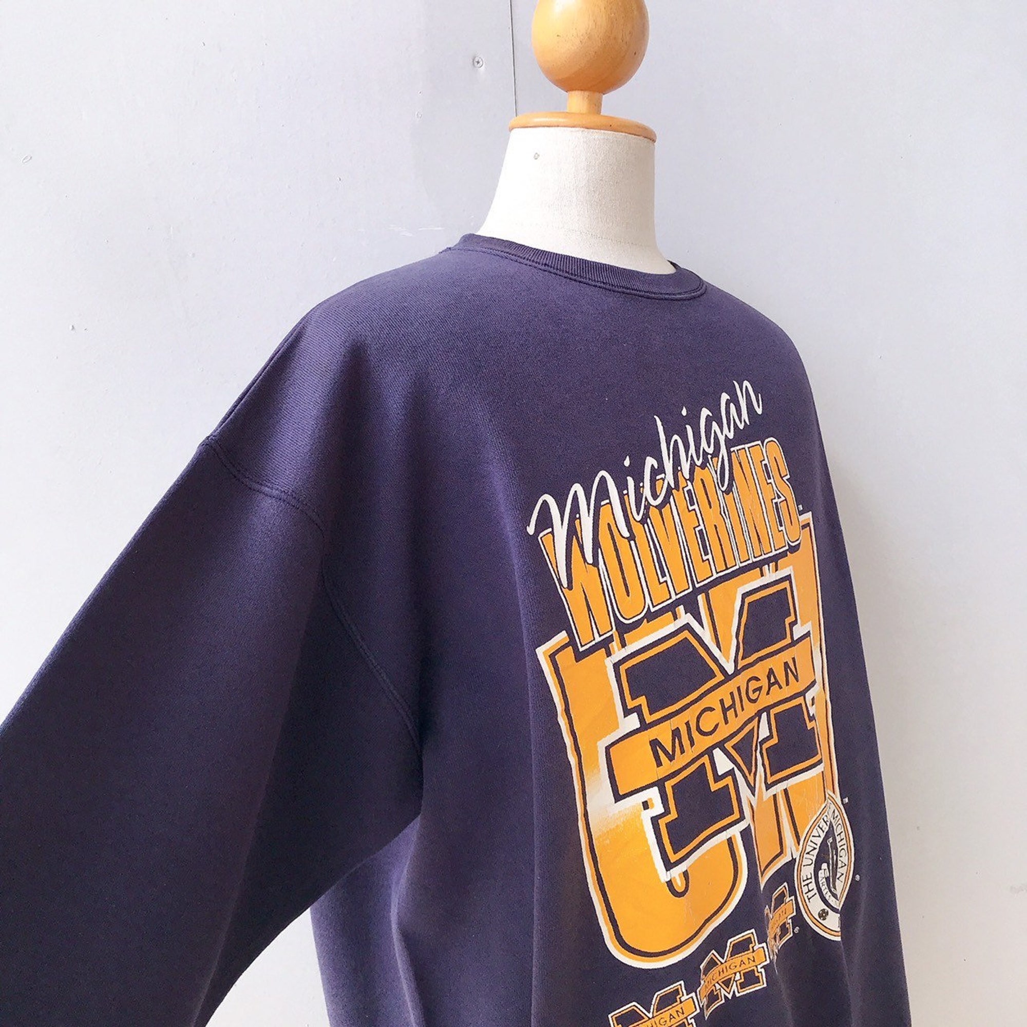 90s University Of Michigan Sweatshirt