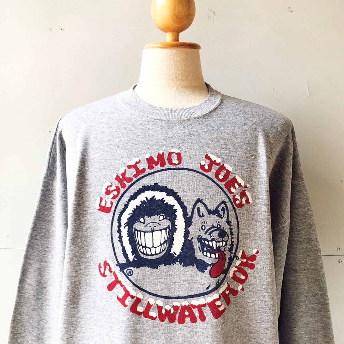 Vintage Eskimo Joes Stillwater Oklahoma Sweatshirt size XL Etsy