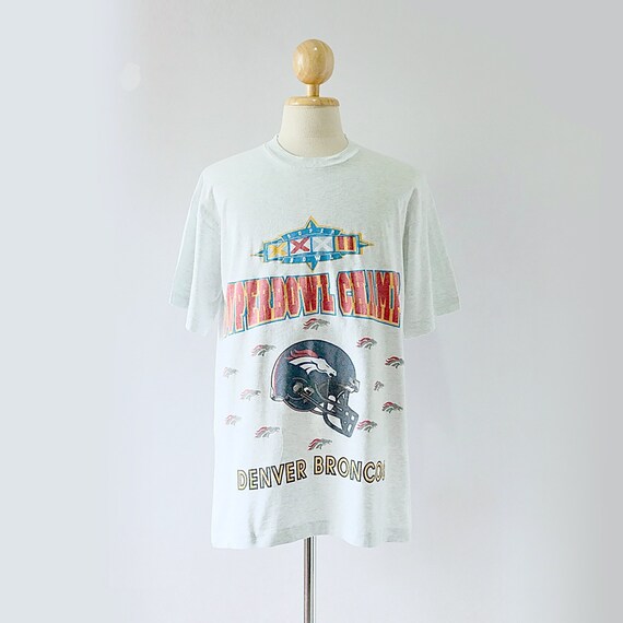 Denver Broncos 1998 NFL Football Champions T-shirt size M | Etsy