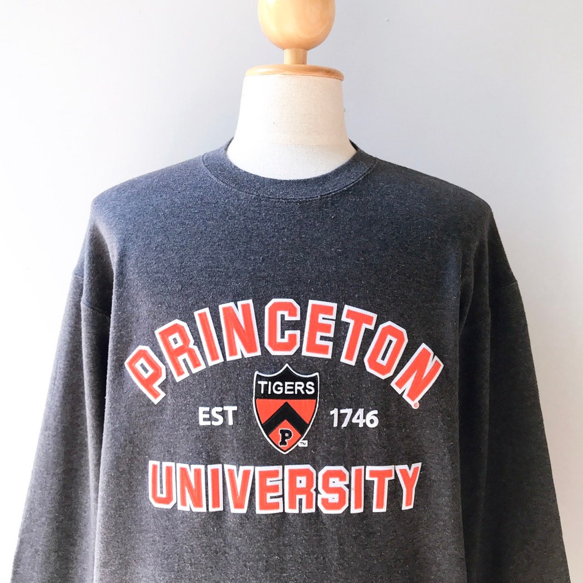 Vintage Princeton University Athletics Sweatshirt size L Etsy
