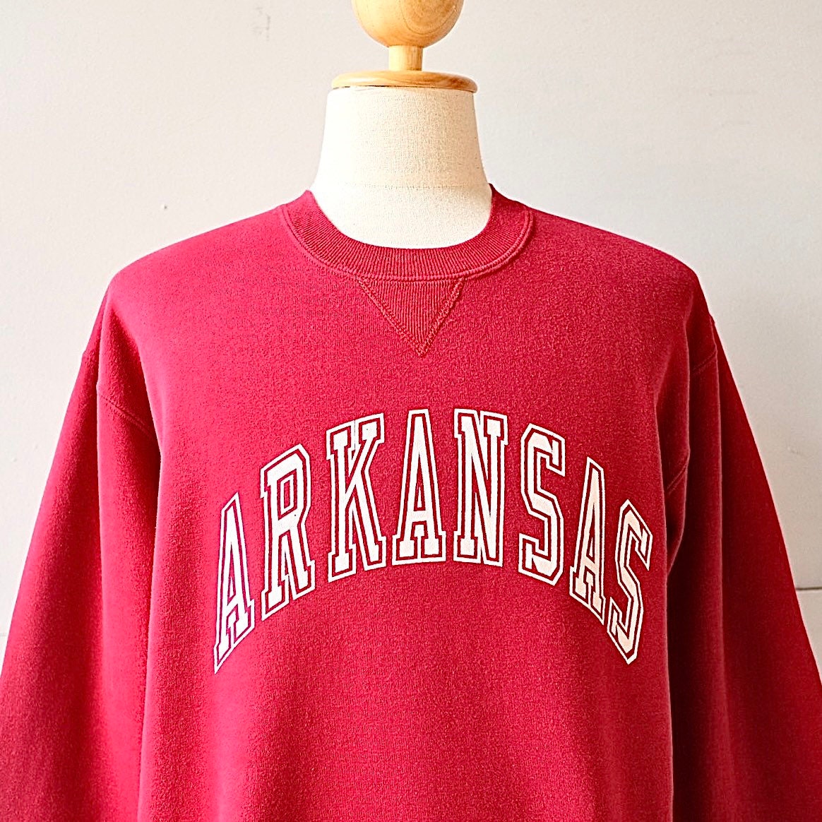 Vintage 90s Arkansas Razorbacks Sweatshirt size L | Etsy